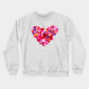 hearts in heart Crewneck Sweatshirt